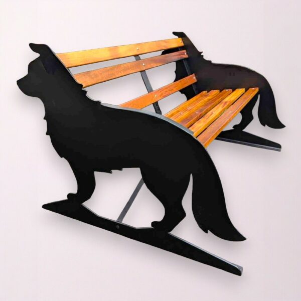 Border Collie Bench