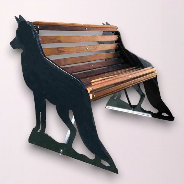 Fox Garden Bench