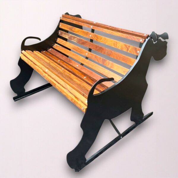 Miniature Schnauzer Bench