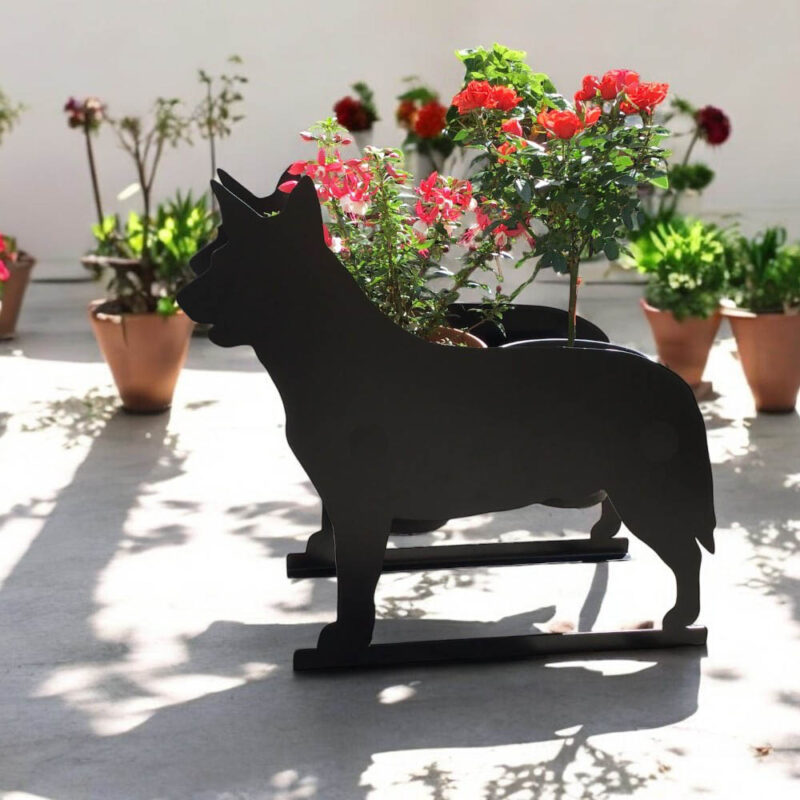 Australian Cattle Dog Planter