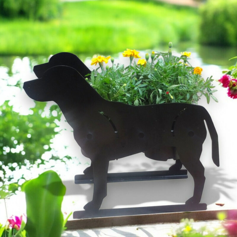 Labrador Flowerpot Planter