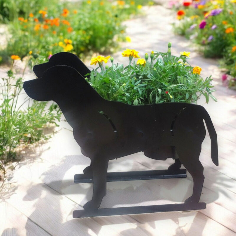 Labrador Flowerpot Planter