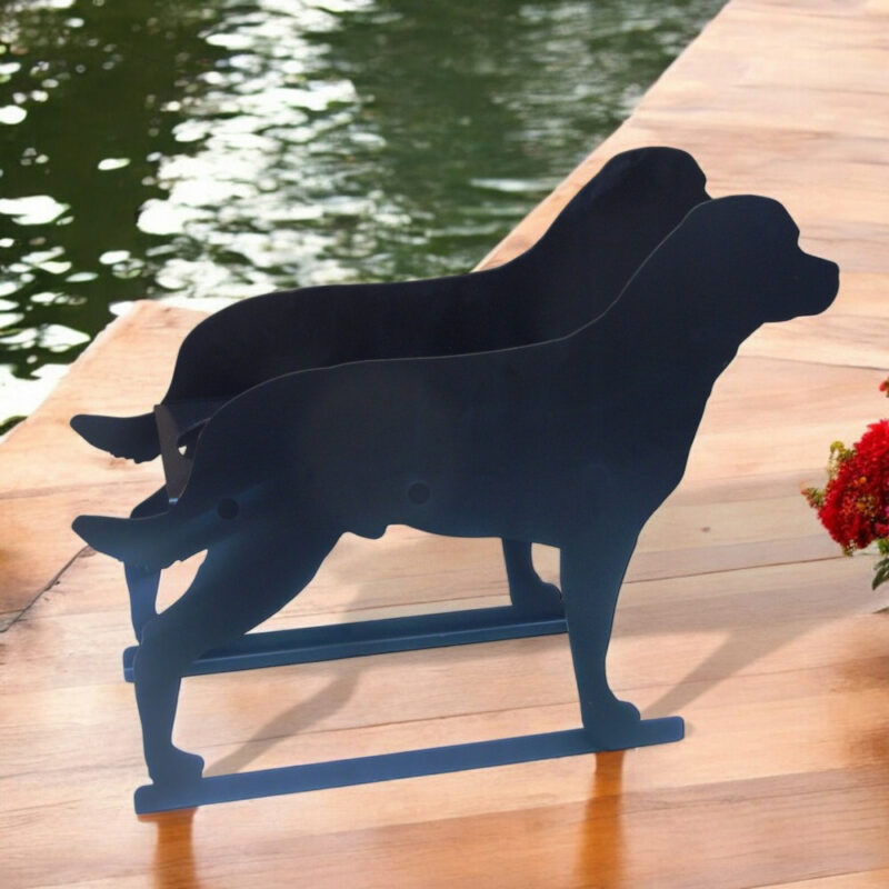 Rottweiler Flowerpot Planter