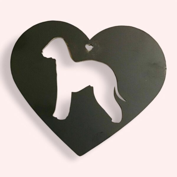 Bedlington Terrier Love Heart