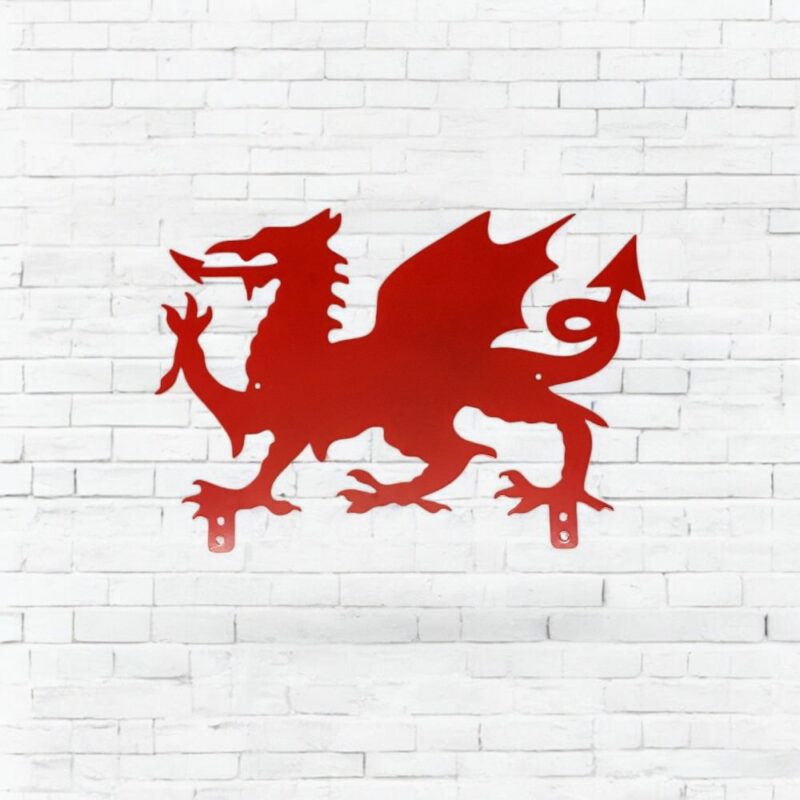 welsh dragon wall art