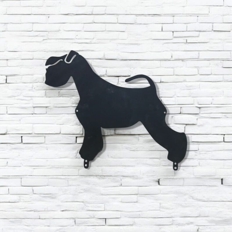 miniature schnauzer wall art