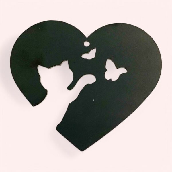 cat love heart