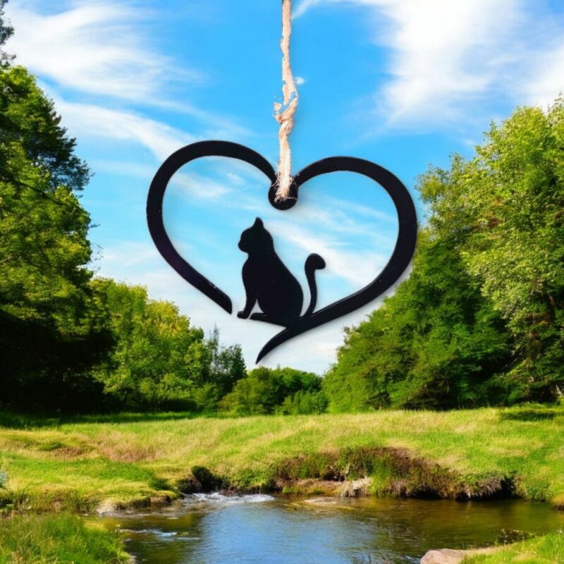 Cat Love Heart - Image 2