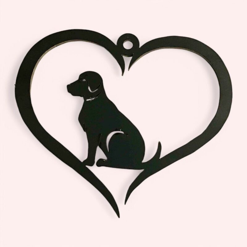 dog love heart