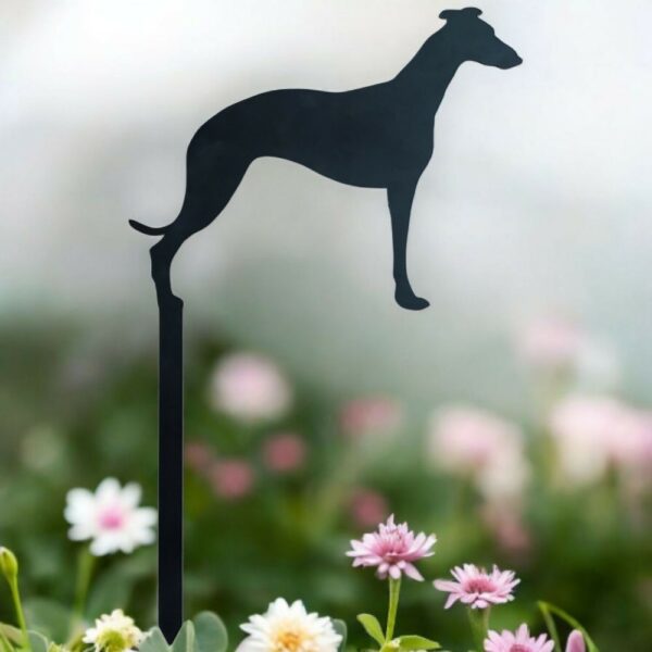 Greyhound garden stake