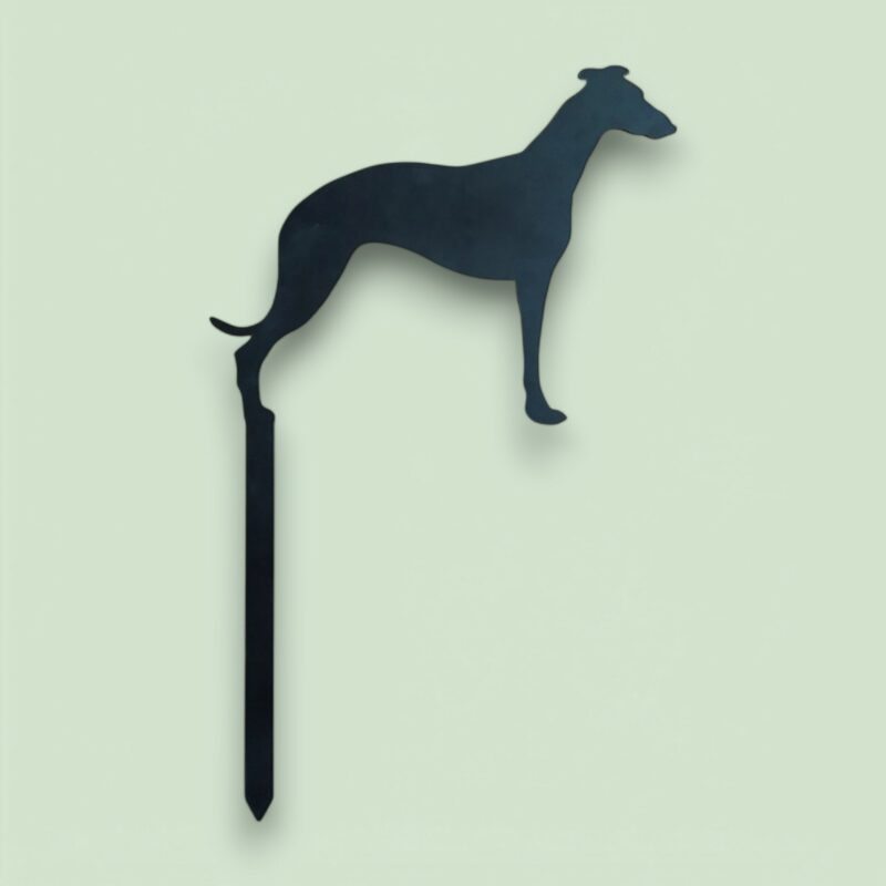 Greyhound garden stake