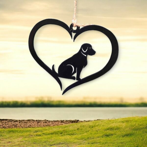 dog love heart