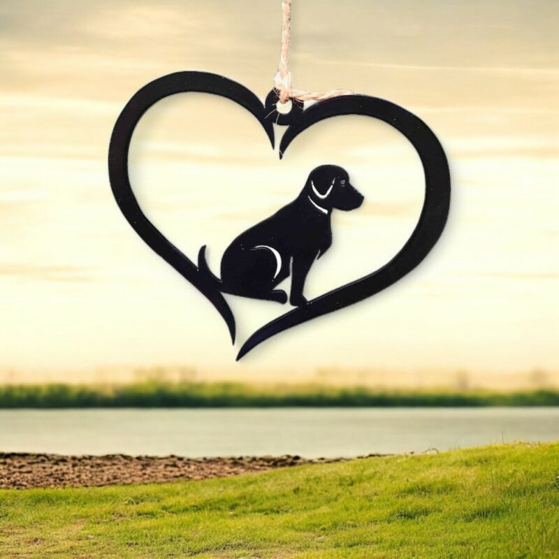dog love heart