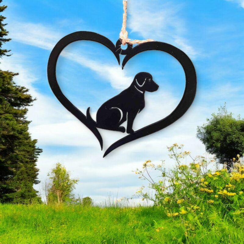 dog love heart
